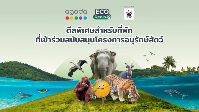 Agoda to donate USD$1 to WWF for bookings in extended partnership