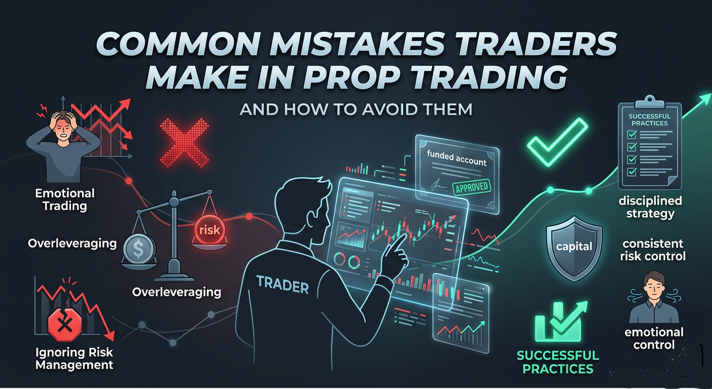 Common Mistakes Traders Make in Prop Trading